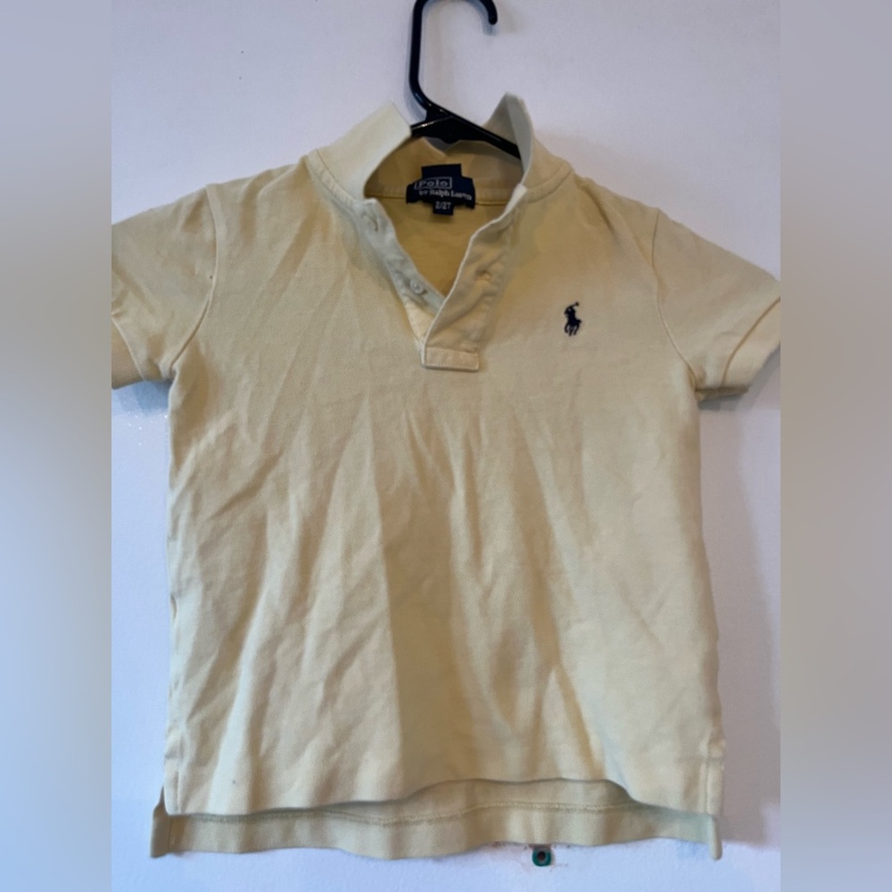 Pastel Yellow Polo